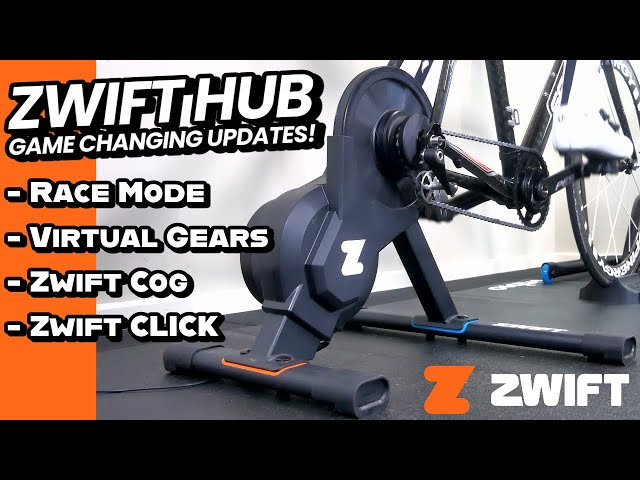 Zwift HUB Game Changing Updates! Virtual Gears / Zwift COG / 10Hz Data / Click Hardware